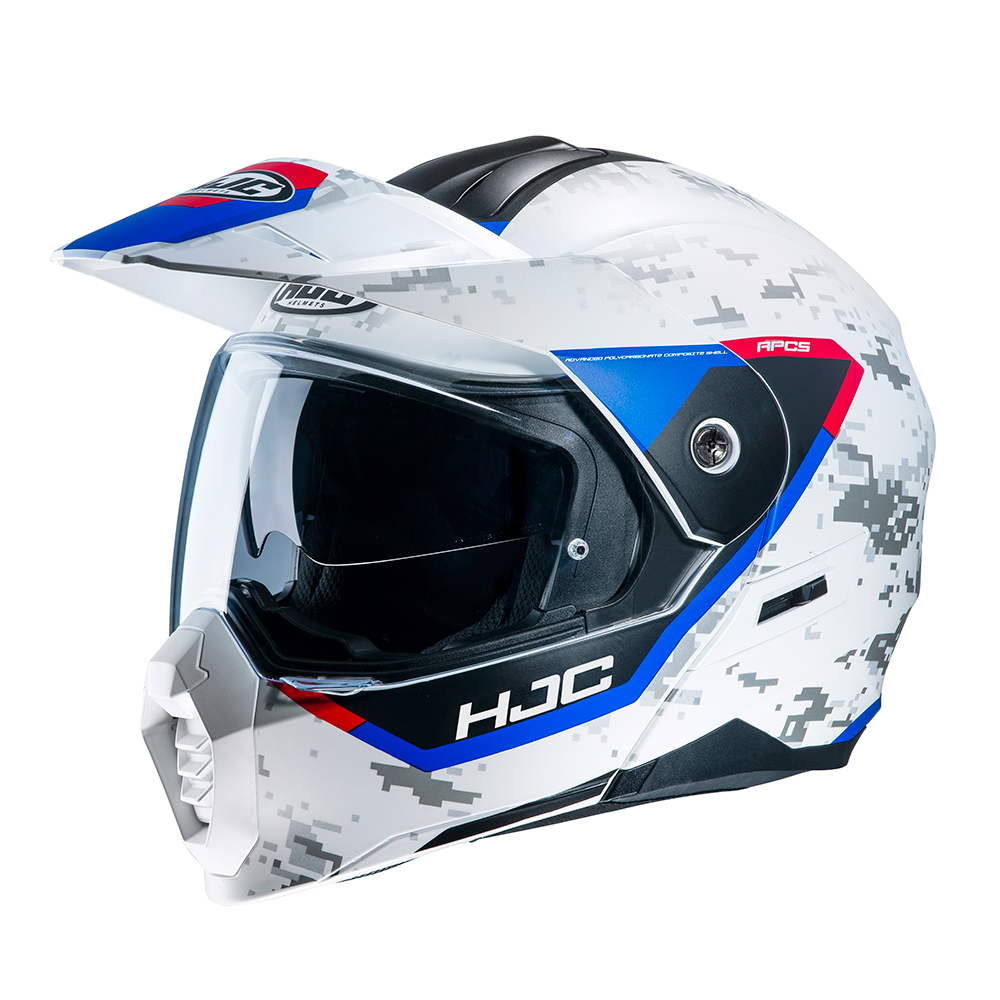 HJC Hjc C80 Bult Mc21sf White Red Blue